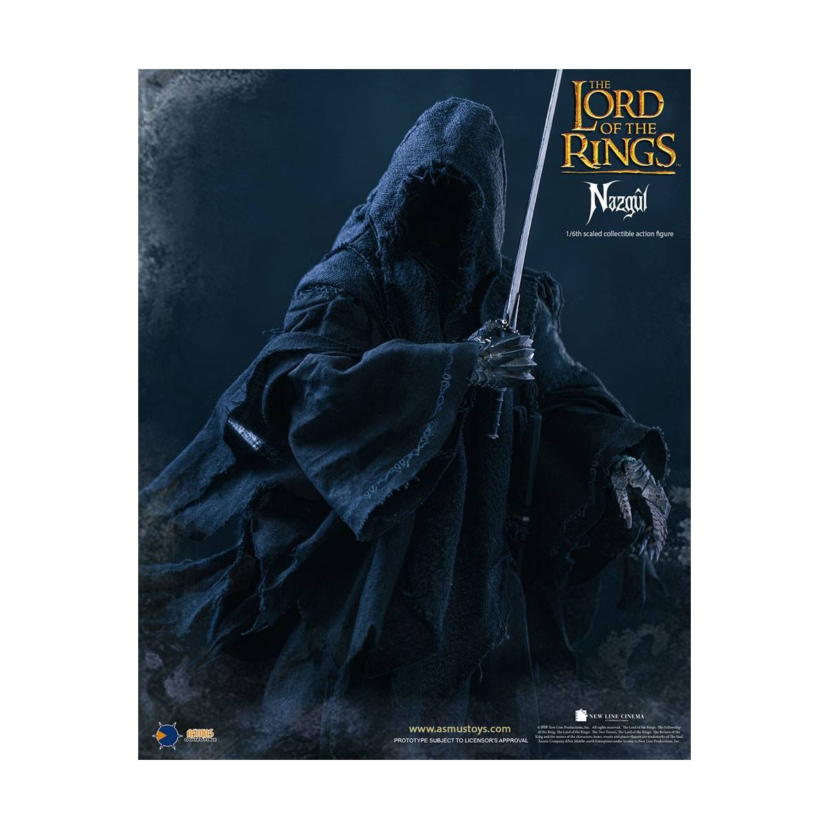Asmus Toys - Il Signore degli Anelli 1/6 Nazgûl - Ringwraith - LOTR