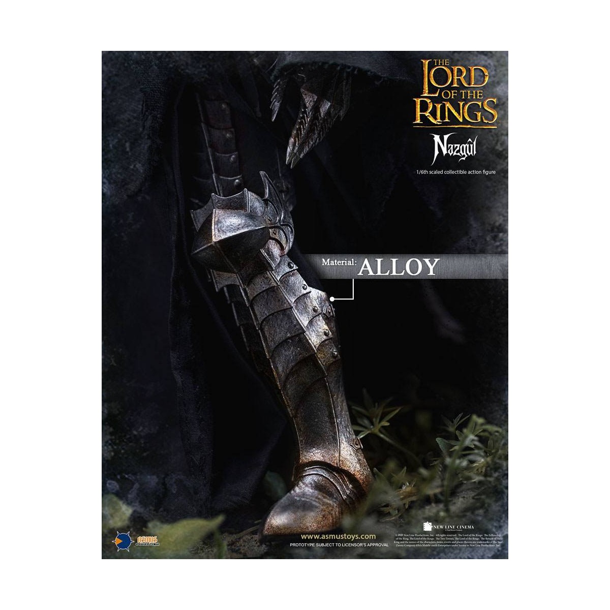 Asmus Toys - Il Signore degli Anelli 1/6 Nazgûl - Ringwraith - LOTR