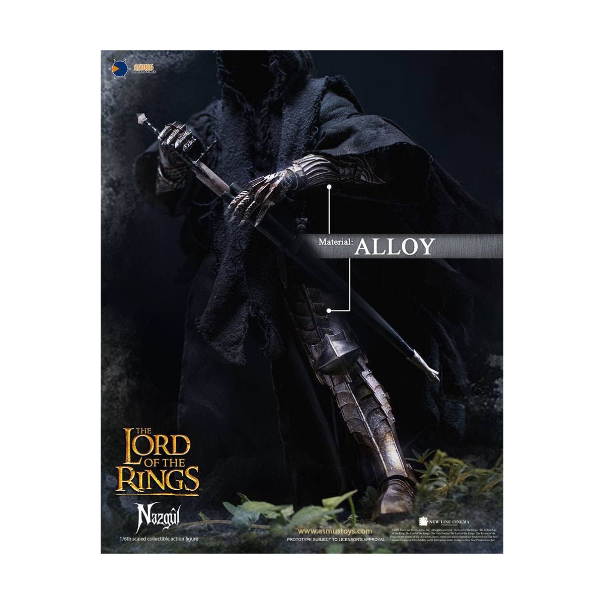 Asmus Toys - Il Signore degli Anelli 1/6 Nazgûl - Ringwraith - LOTR