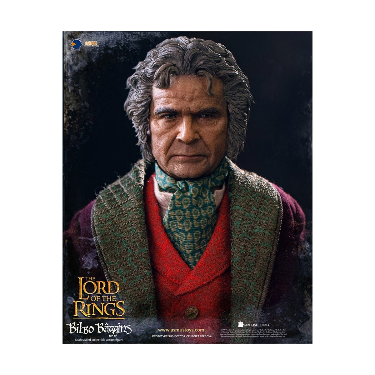 Asmus Toys - Il Signore degli Anelli 1/6 Bilbo Baggins figura - LOTR