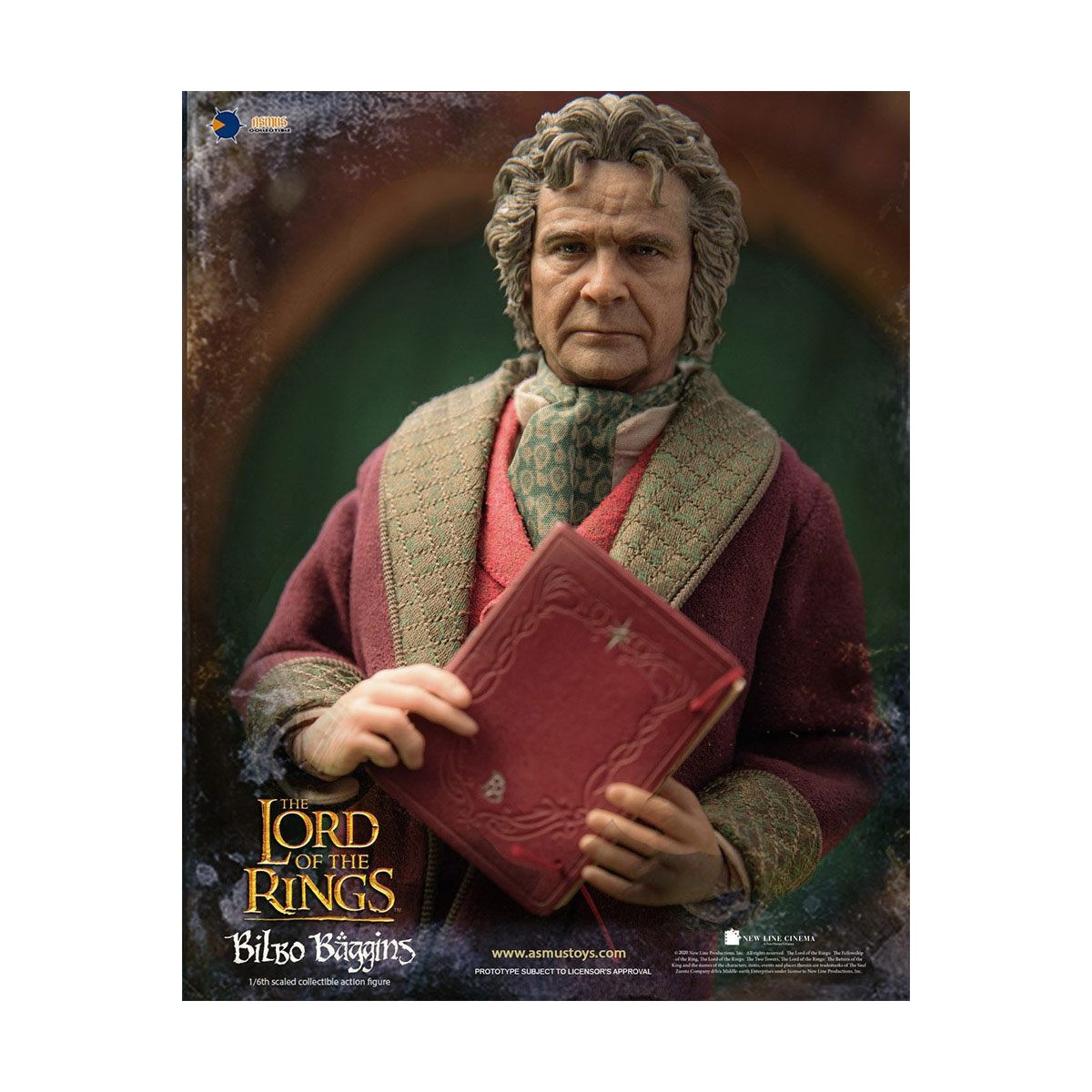 Asmus Toys - Il Signore degli Anelli 1/6 Bilbo Baggins figura - LOTR