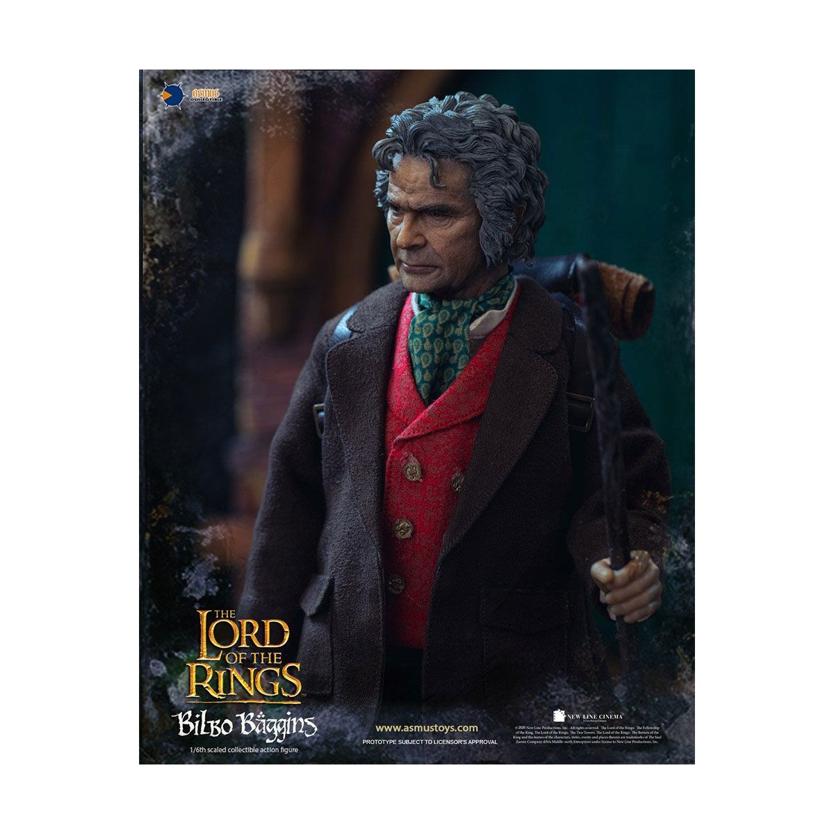 Asmus Toys - Il Signore degli Anelli 1/6 Bilbo Baggins figura - LOTR
