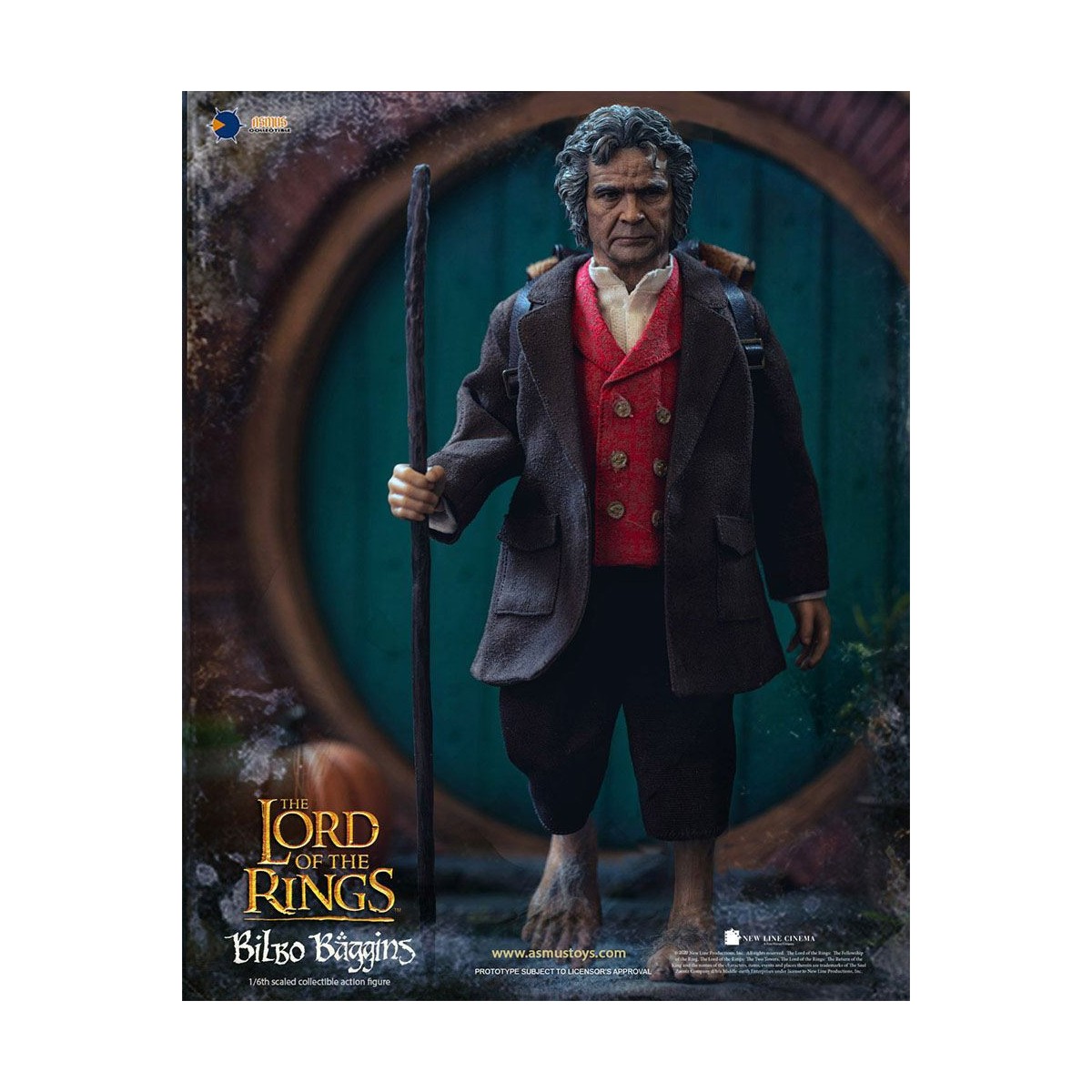 Asmus Toys - Il Signore degli Anelli 1/6 Bilbo Baggins figura - LOTR