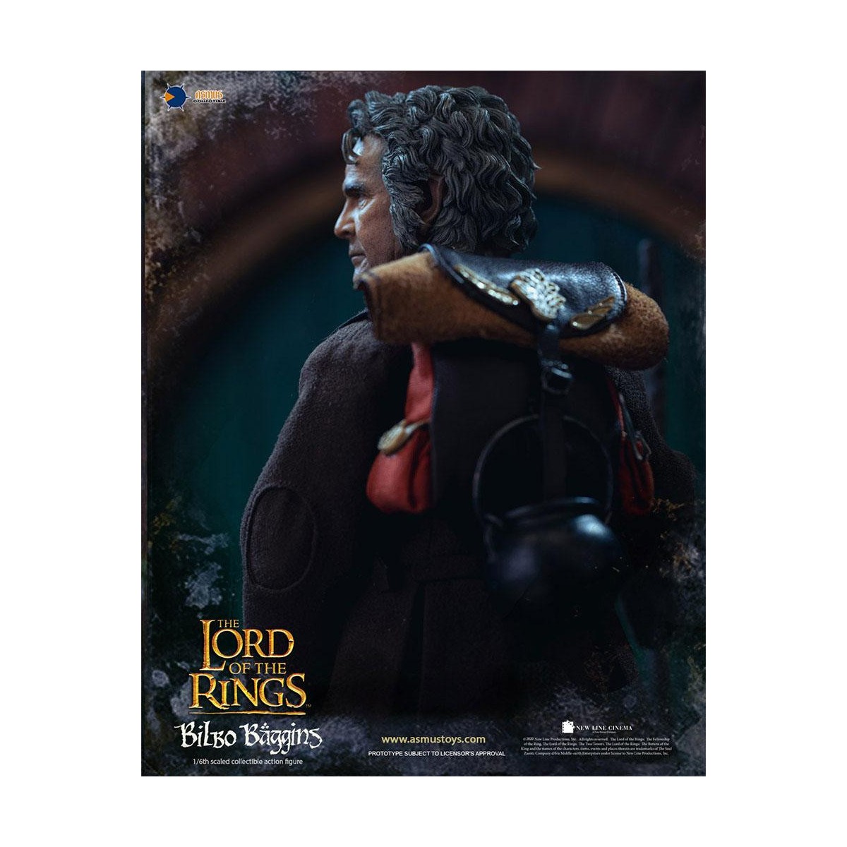 Asmus Toys - Il Signore degli Anelli 1/6 Bilbo Baggins figura - LOTR