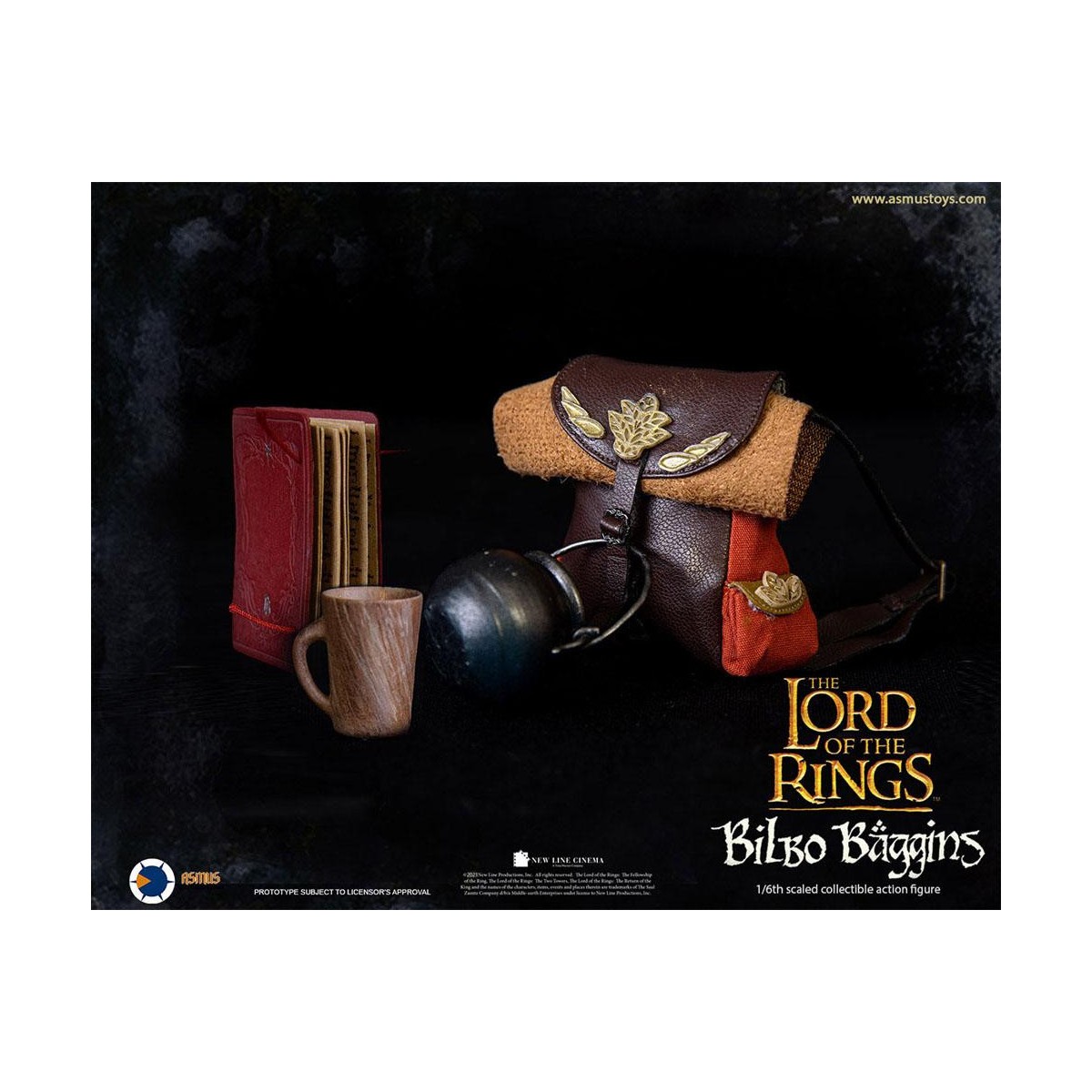 Asmus Toys - Il Signore degli Anelli 1/6 Bilbo Baggins figura - LOTR