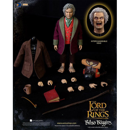Asmus Toys - Il Signore degli Anelli 1/6 Bilbo Baggins figura - LOTR