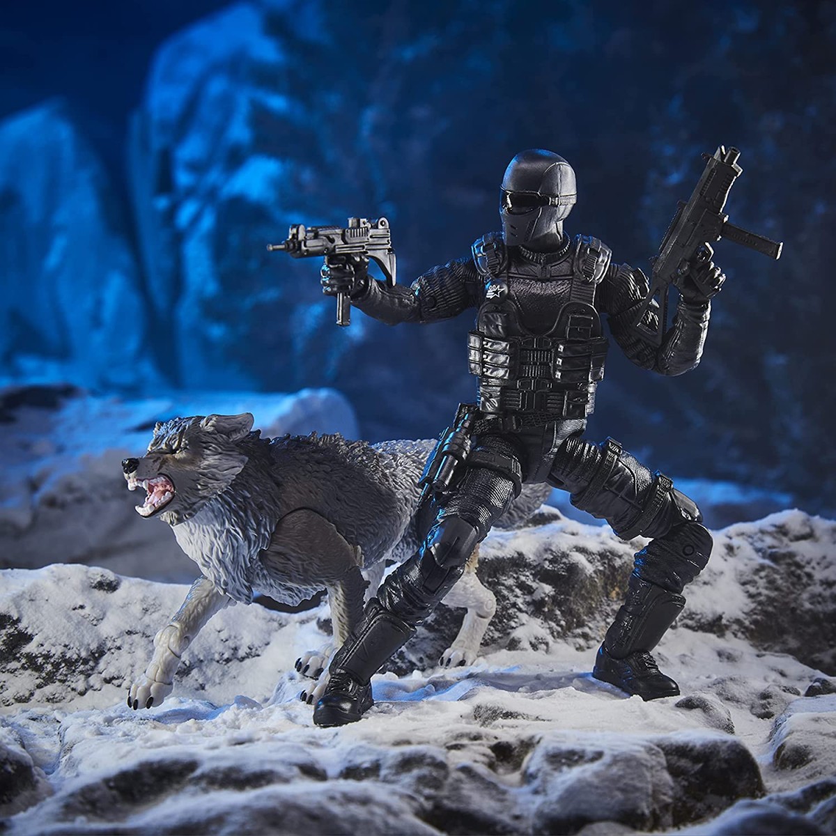 Hasbro G.I.JOE - Set di 2 figure Snake eyes & Timber Alpha Commando - Classified Series