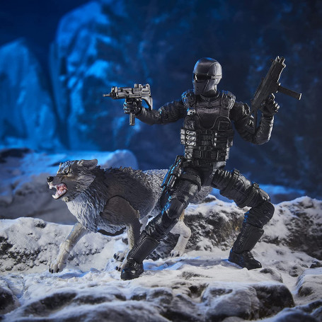 Hasbro G.I.JOE - Set di 2 figure Snake eyes & Timber Alpha Commando - Classified Series