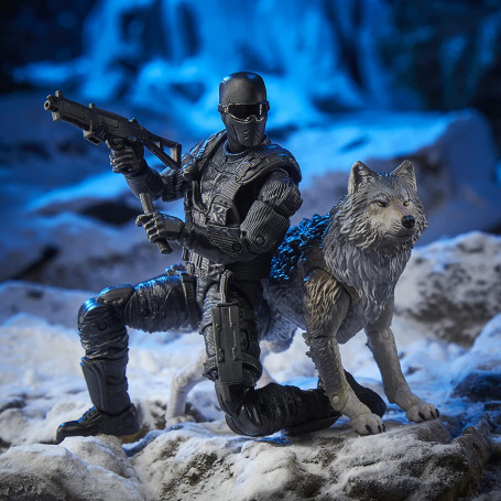 Hasbro G.I.JOE - Set di 2 figure Snake eyes & Timber Alpha Commando - Classified Series