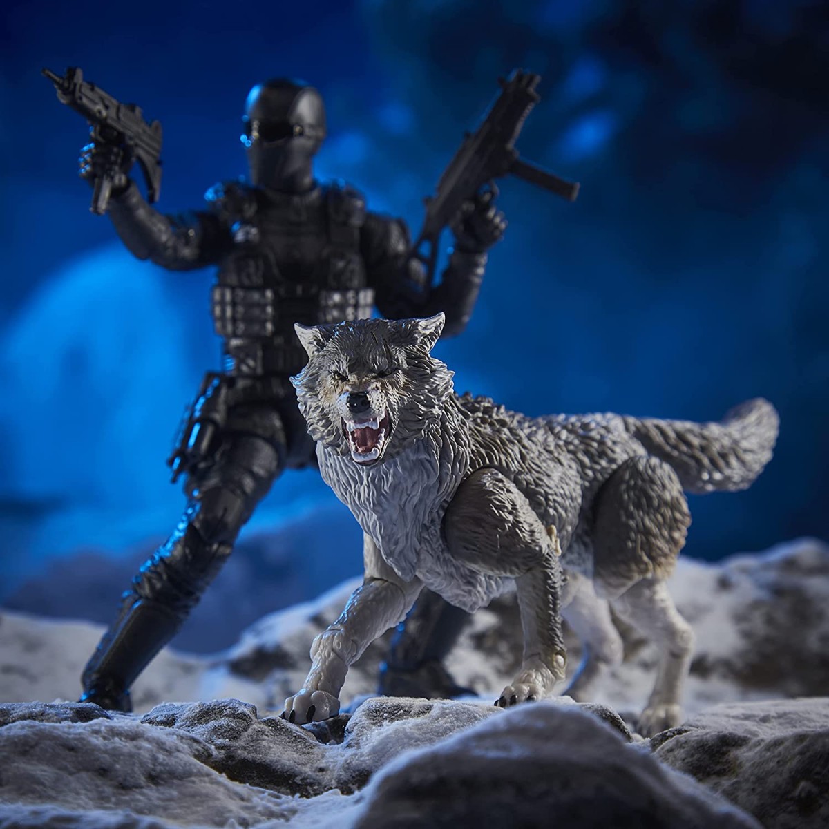 Hasbro G.I.JOE - Set di 2 figure Snake eyes & Timber Alpha Commando - Classified Series