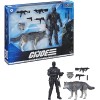 Hasbro G.I.JOE - Set di 2 figure Snake eyes & Timber Alpha Commando - Classified Series