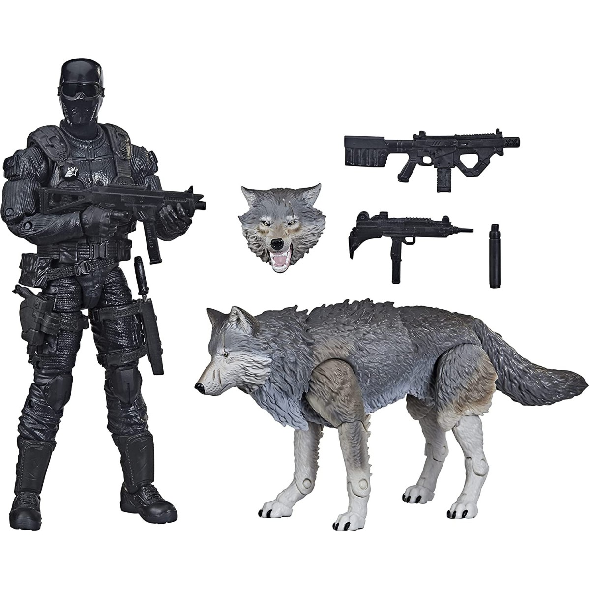 Hasbro G.I.JOE - Set di 2 figure Snake eyes & Timber Alpha Commando - Classified Series