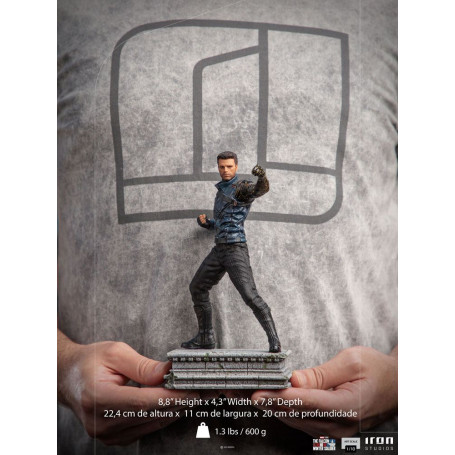 Iron Studios - Bucky Barnes - The Falcon and The Winter Soldier statuetta 1/10 Art Scale