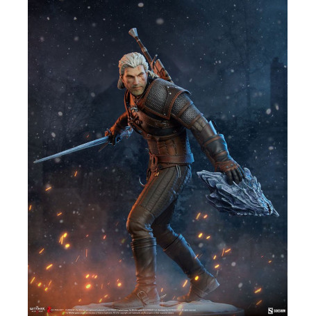 Sideshow The Witcher 3: Wild Hunt - Geralt formato Premium 1/4