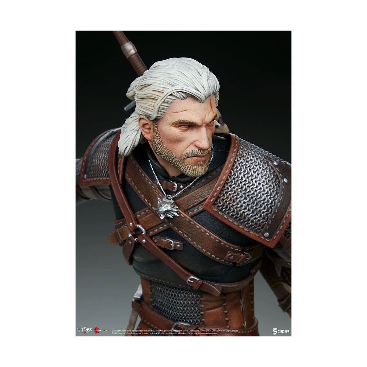 Sideshow The Witcher 3: Wild Hunt - Geralt formato Premium 1/4