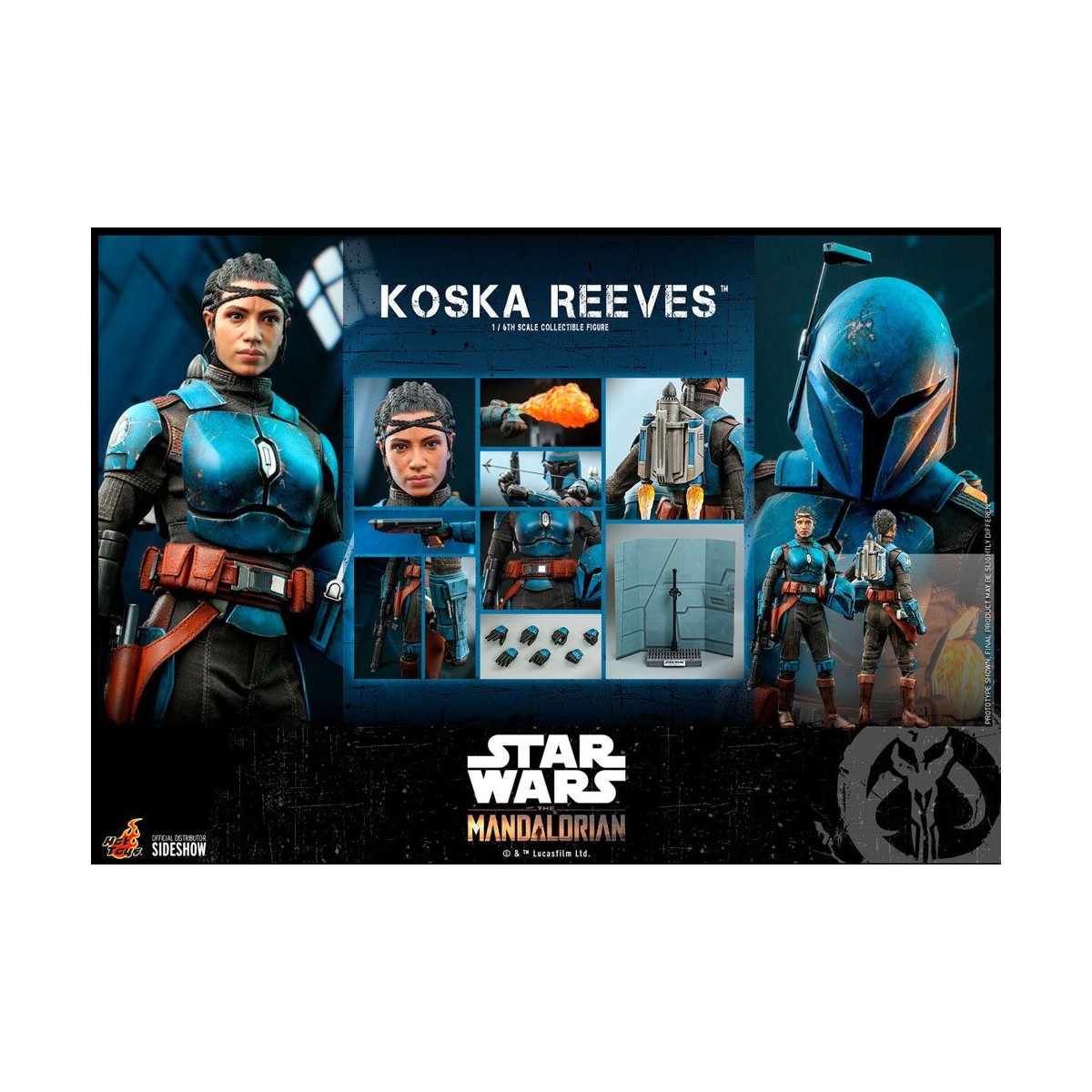 Hot Toys Star Wars The Mandalorian - Koska Reeves 1/6 Movie Masterpiece