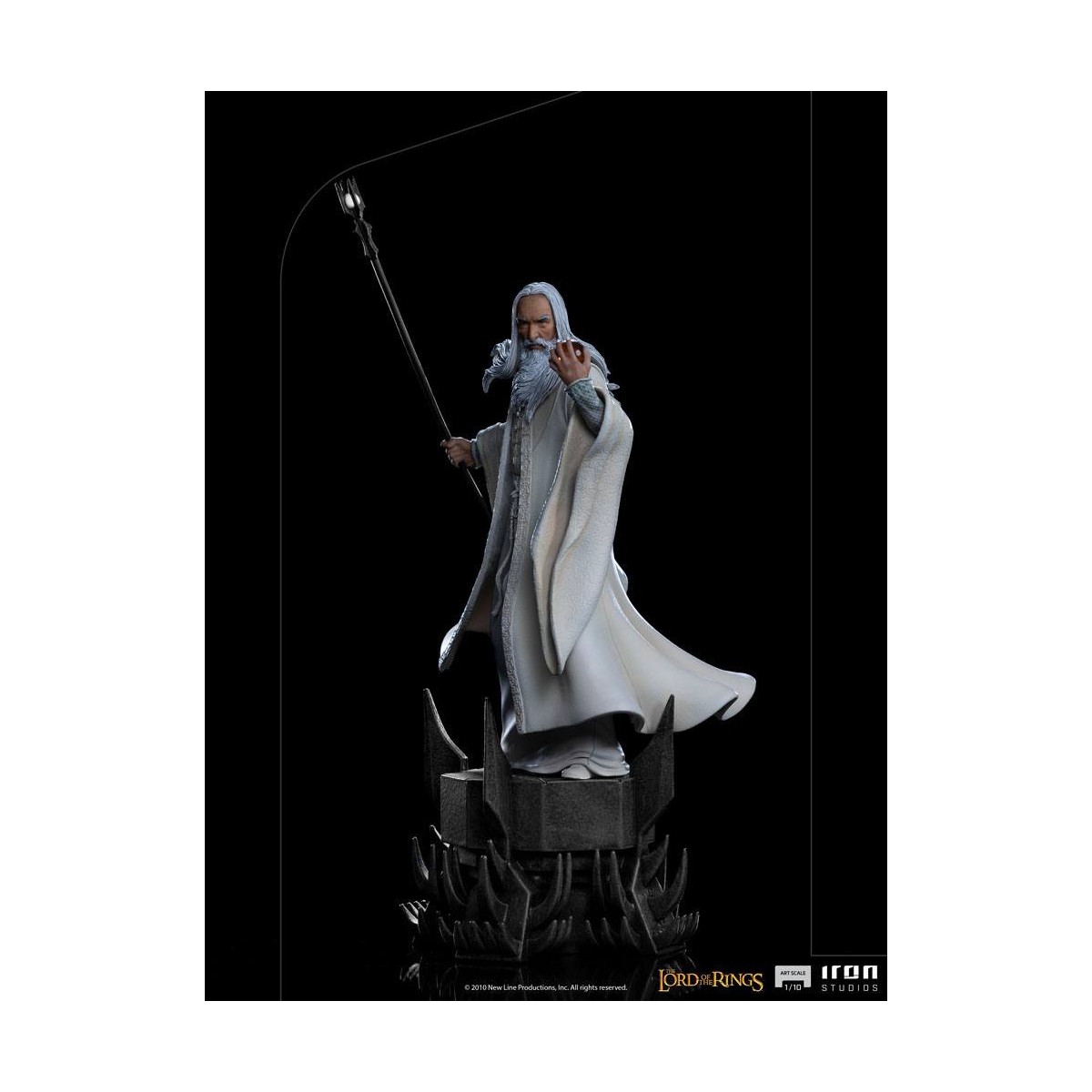 Iron Studios - Saruman - Saruman - Il Signore degli Anelli - LOTR statua BDS Art Scala 1/10