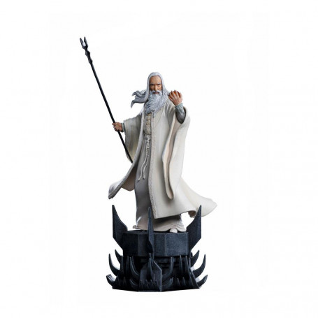 Iron Studios - Saruman - Saruman - Il Signore degli Anelli - LOTR statua BDS Art Scala 1/10