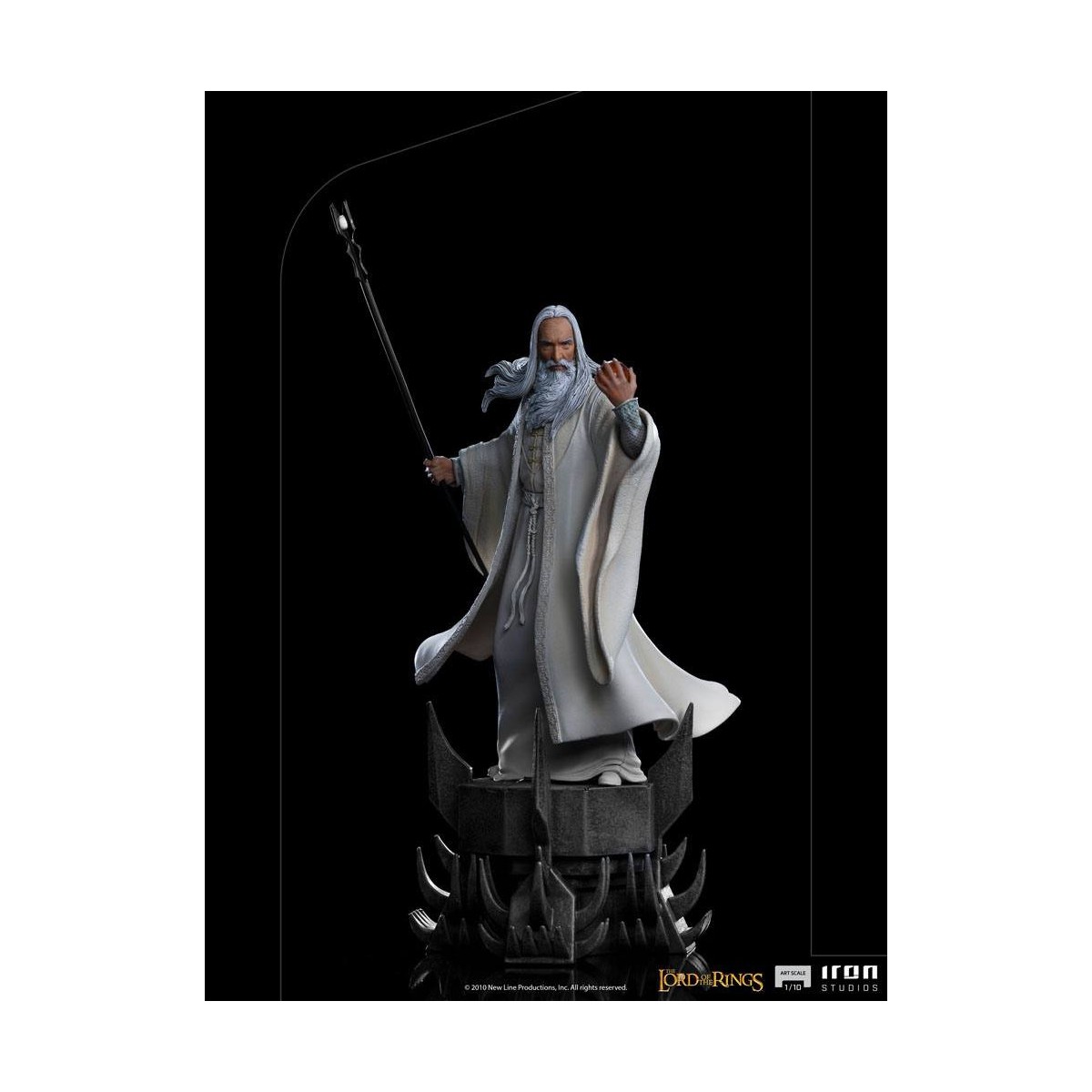 Iron Studios - Saruman - Saruman - Il Signore degli Anelli - LOTR statua BDS Art Scala 1/10