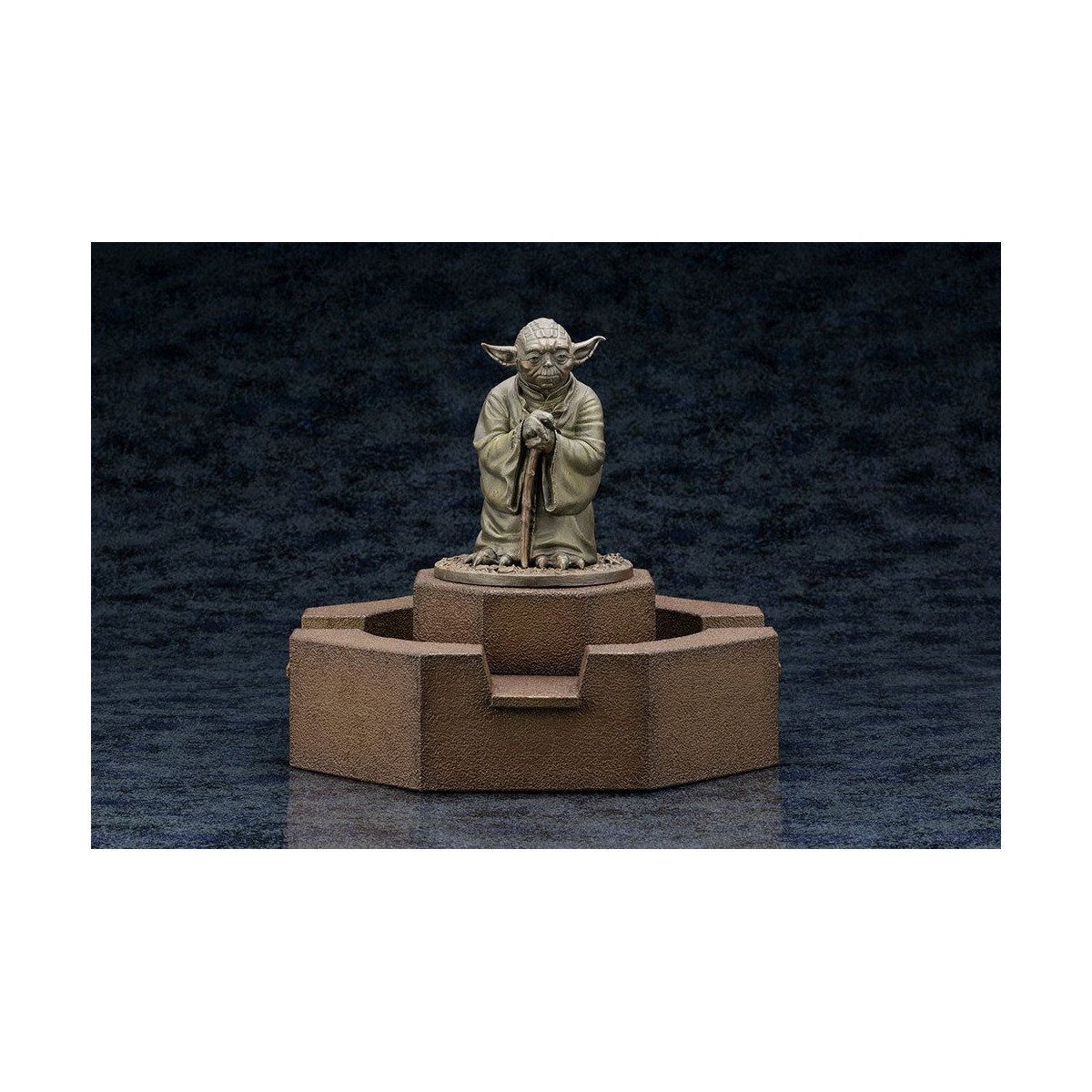Kotobukiya Star Wars Cold Cast statua Yoda Fontana edizione limitata