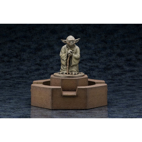 Kotobukiya Star Wars Cold Cast statua Yoda Fontana edizione limitata