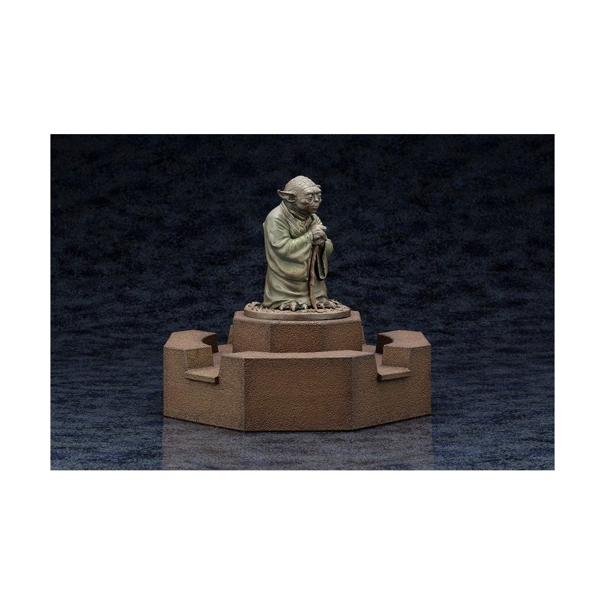 Kotobukiya Star Wars Cold Cast statua Yoda Fontana edizione limitata