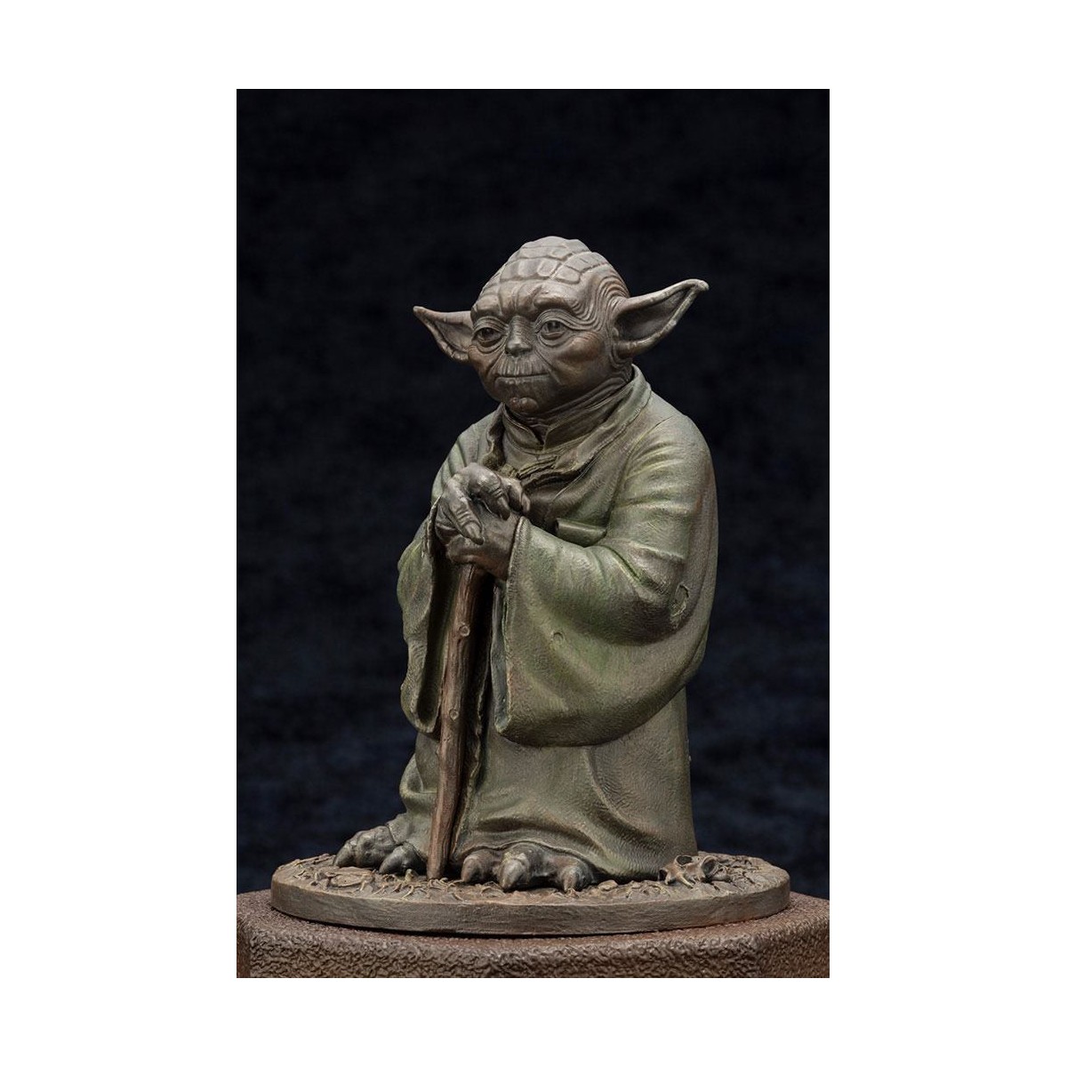 Kotobukiya Star Wars Cold Cast statua Yoda Fontana edizione limitata