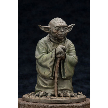 Kotobukiya Star Wars Cold Cast statua Yoda Fontana edizione limitata