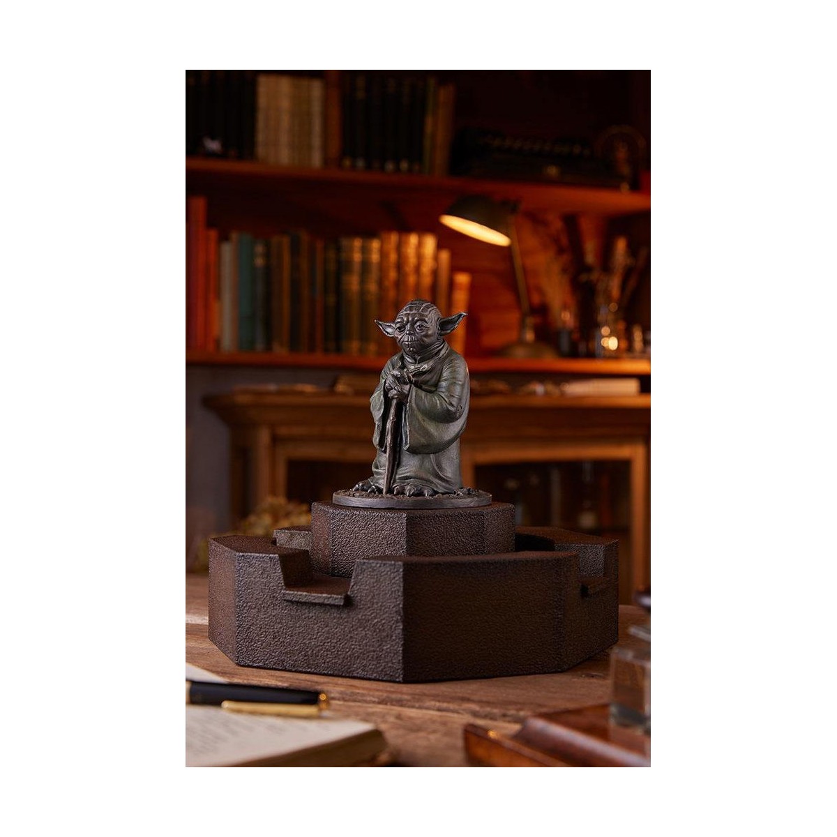 Kotobukiya Star Wars Cold Cast statua Yoda Fontana edizione limitata