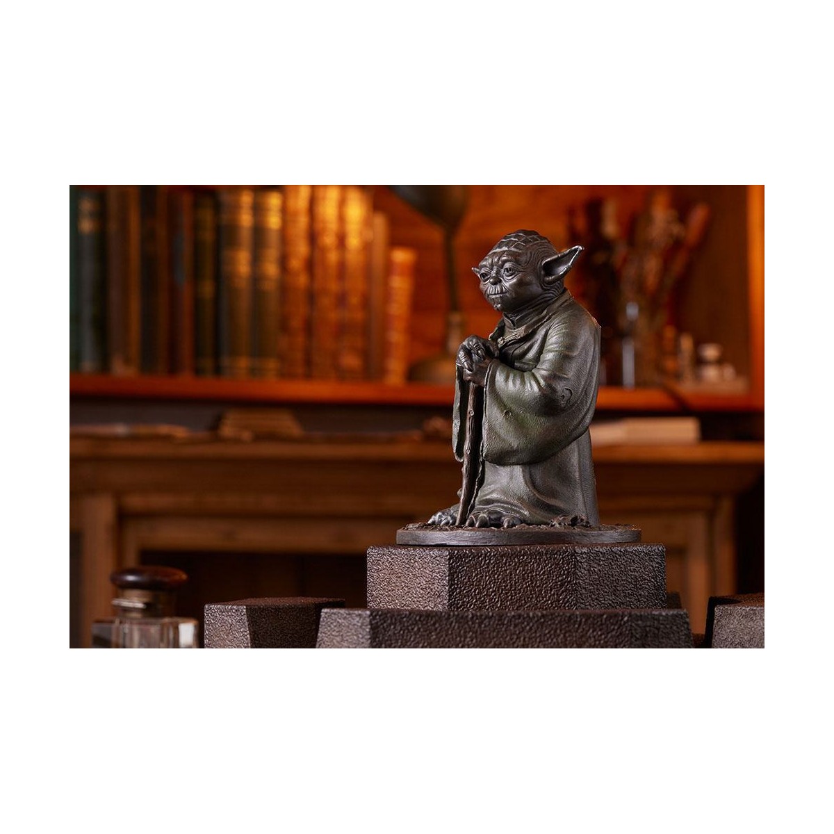 Kotobukiya Star Wars Cold Cast statua Yoda Fontana edizione limitata