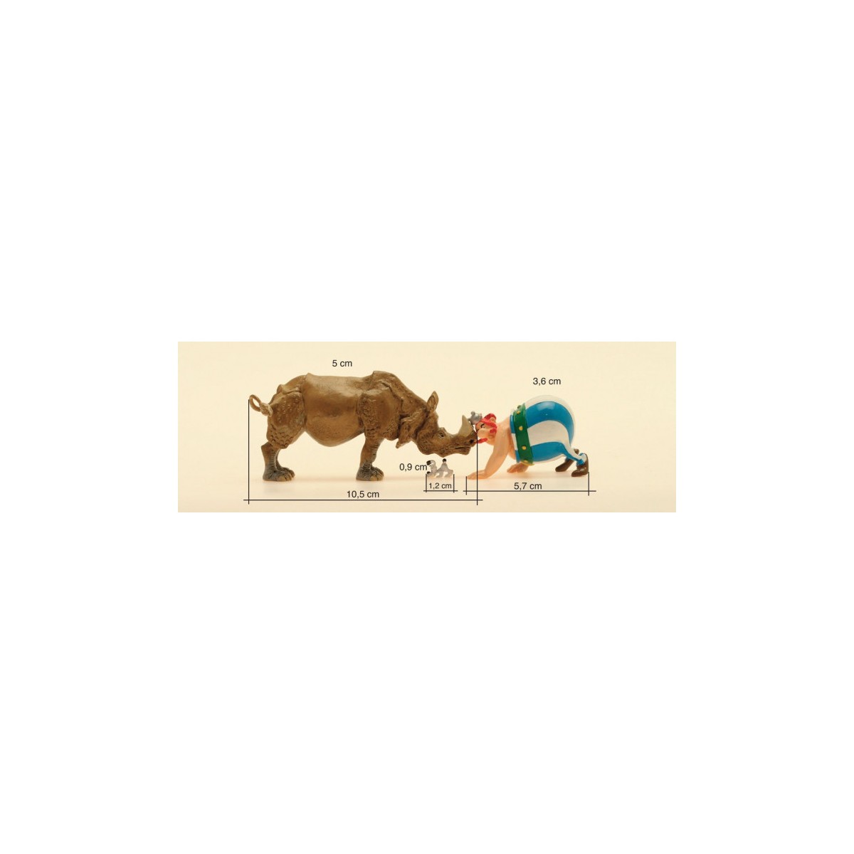 Pixi - Asterix e Obelix - Obelix naso a naso con il rinoceronte