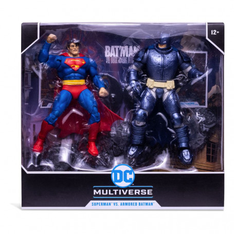 Mc Farlane DC Multiverse - Superman Vs Armored Batman (The Dark Knight Returns) 2-Pack 1/12