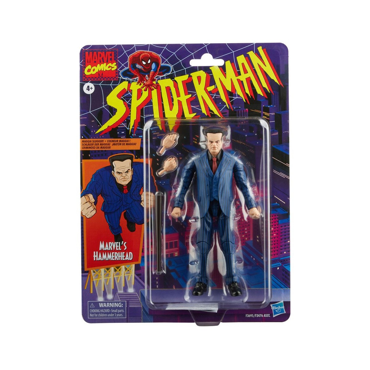 Collezione Marvel Legends Retro Spider-Man - Hammerhead
