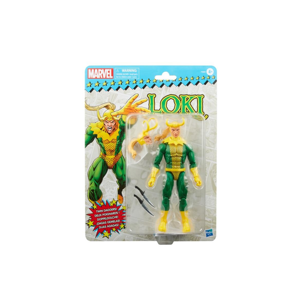 Collezione Marvel Legends Retro LOKI