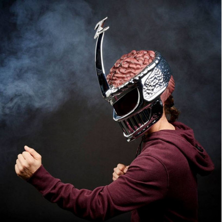 Hasbro - Lord Zedd 1:1 Casco - Mighty Morphin Power Rangers Lightning Collection - Edizione da collezione