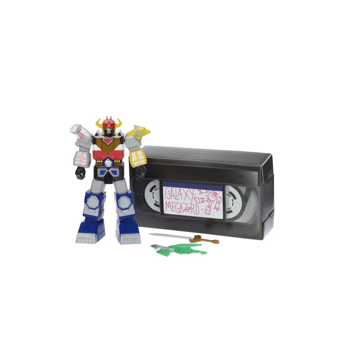 Hasbro - Galaxy Megazord - Collezione Fulmine Power Rangers Megazord