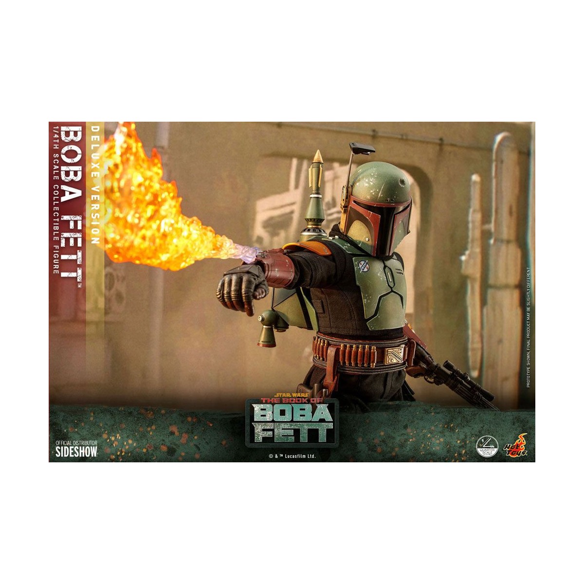Hot Toys Star Wars - Boba Fett 1/4 Deluxe - Il libro di Boba Fett