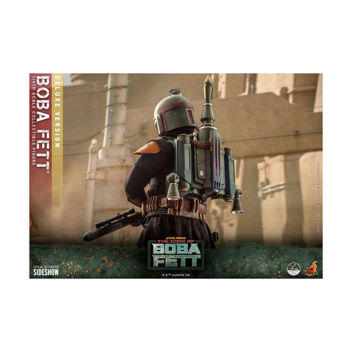 Hot Toys Star Wars - Boba Fett 1/4 Deluxe - Il libro di Boba Fett