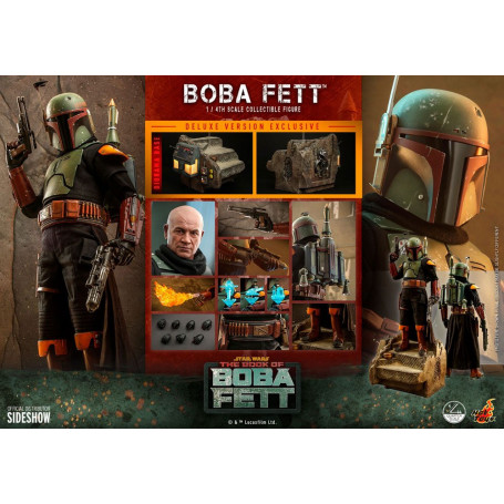Hot Toys Star Wars - Boba Fett 1/4 Deluxe - Il libro di Boba Fett