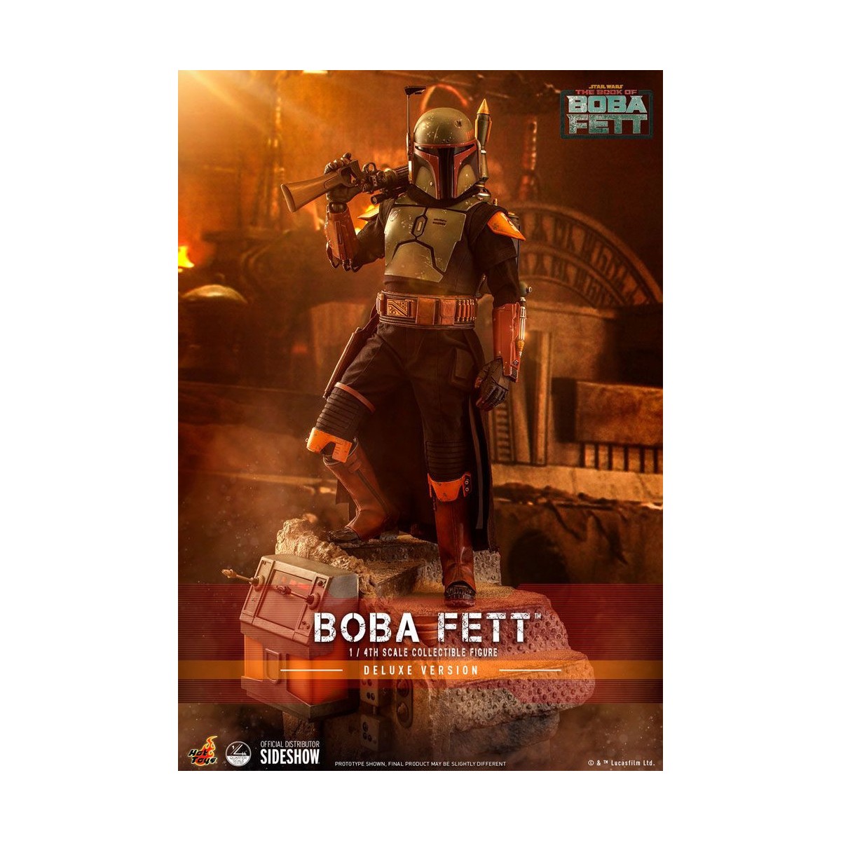 Hot Toys Star Wars - Boba Fett 1/4 Deluxe - Il libro di Boba Fett