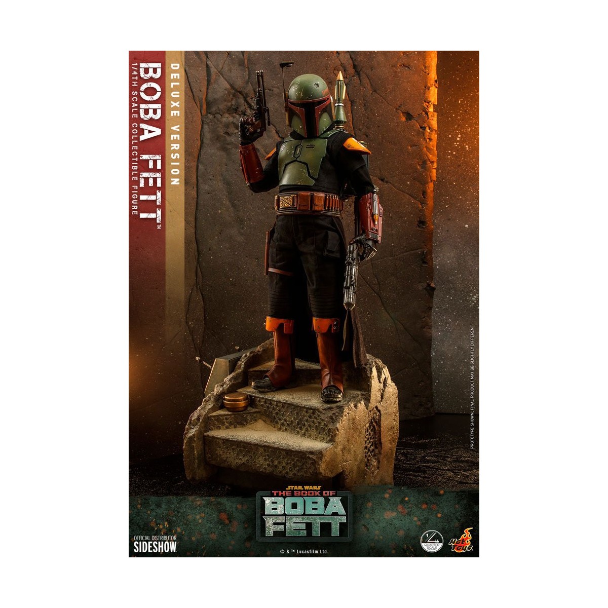 Hot Toys Star Wars - Boba Fett 1/4 Deluxe - Il libro di Boba Fett