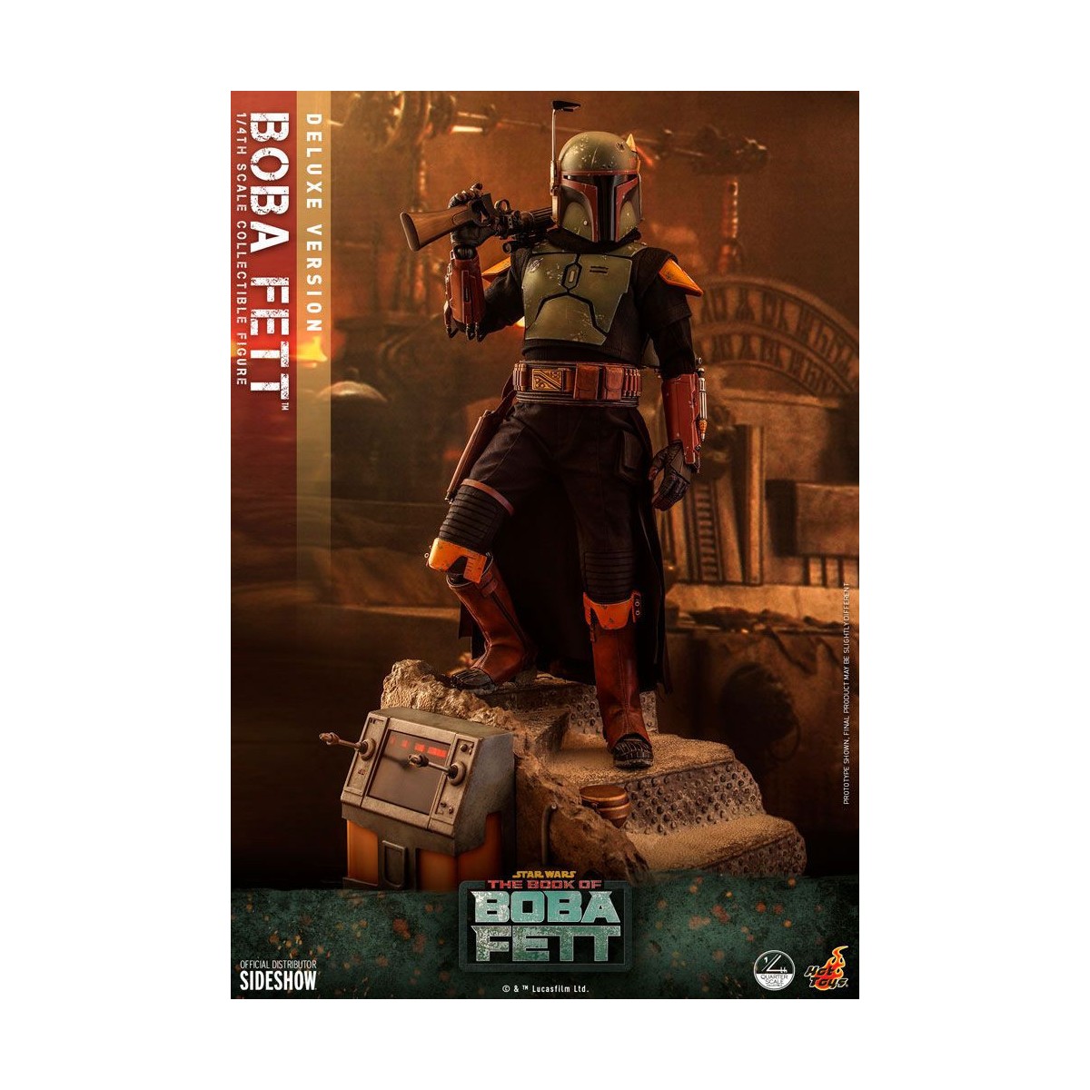 Hot Toys Star Wars - Boba Fett 1/4 Deluxe - Il libro di Boba Fett
