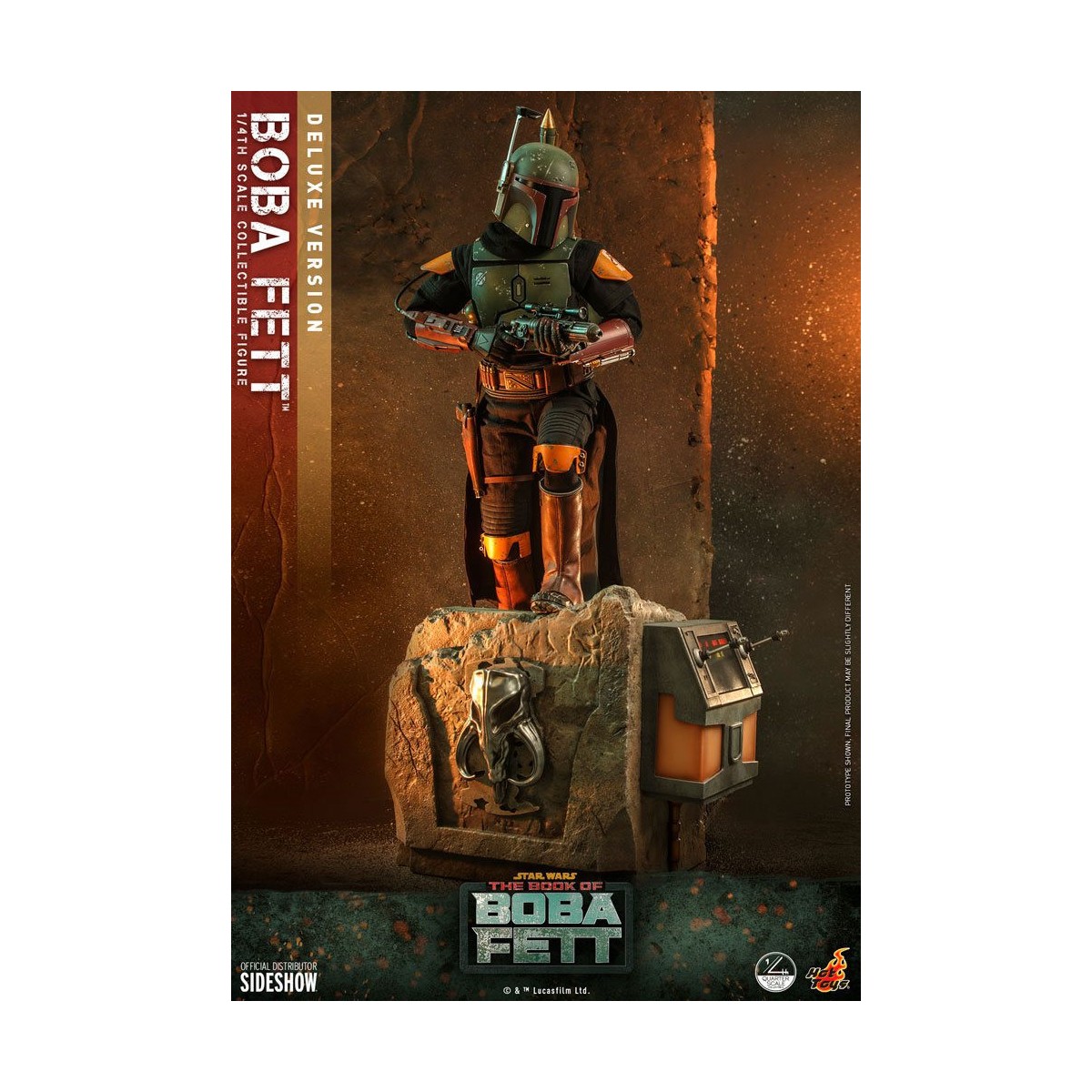 Hot Toys Star Wars - Boba Fett 1/4 Deluxe - Il libro di Boba Fett