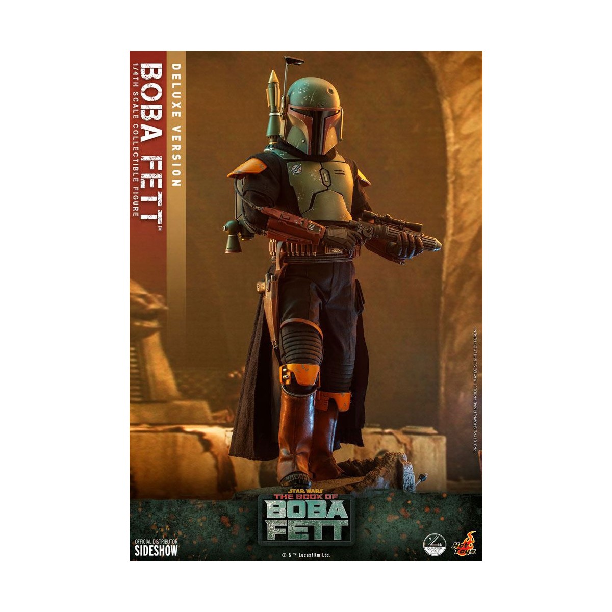 Hot Toys Star Wars - Boba Fett 1/4 Deluxe - Il libro di Boba Fett