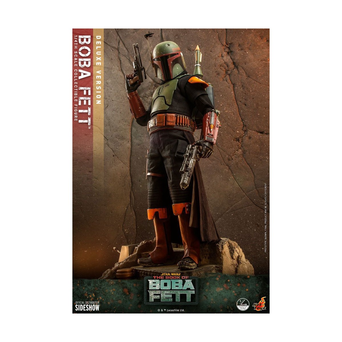 Hot Toys Star Wars - Boba Fett 1/4 Deluxe - Il libro di Boba Fett