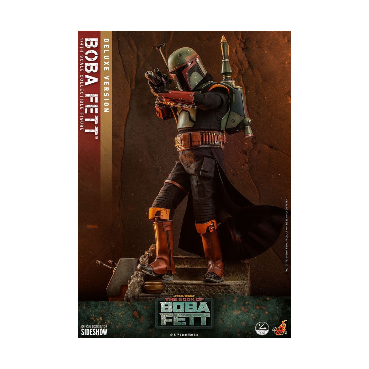 Hot Toys Star Wars - Boba Fett 1/4 Deluxe - Il libro di Boba Fett