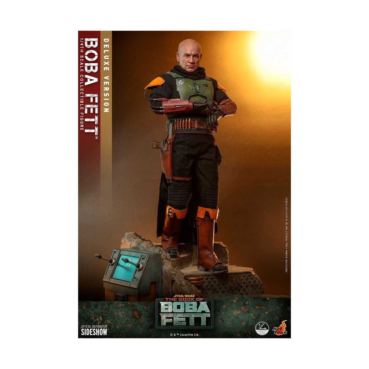 Hot Toys Star Wars - Boba Fett 1/4 Deluxe - Il libro di Boba Fett