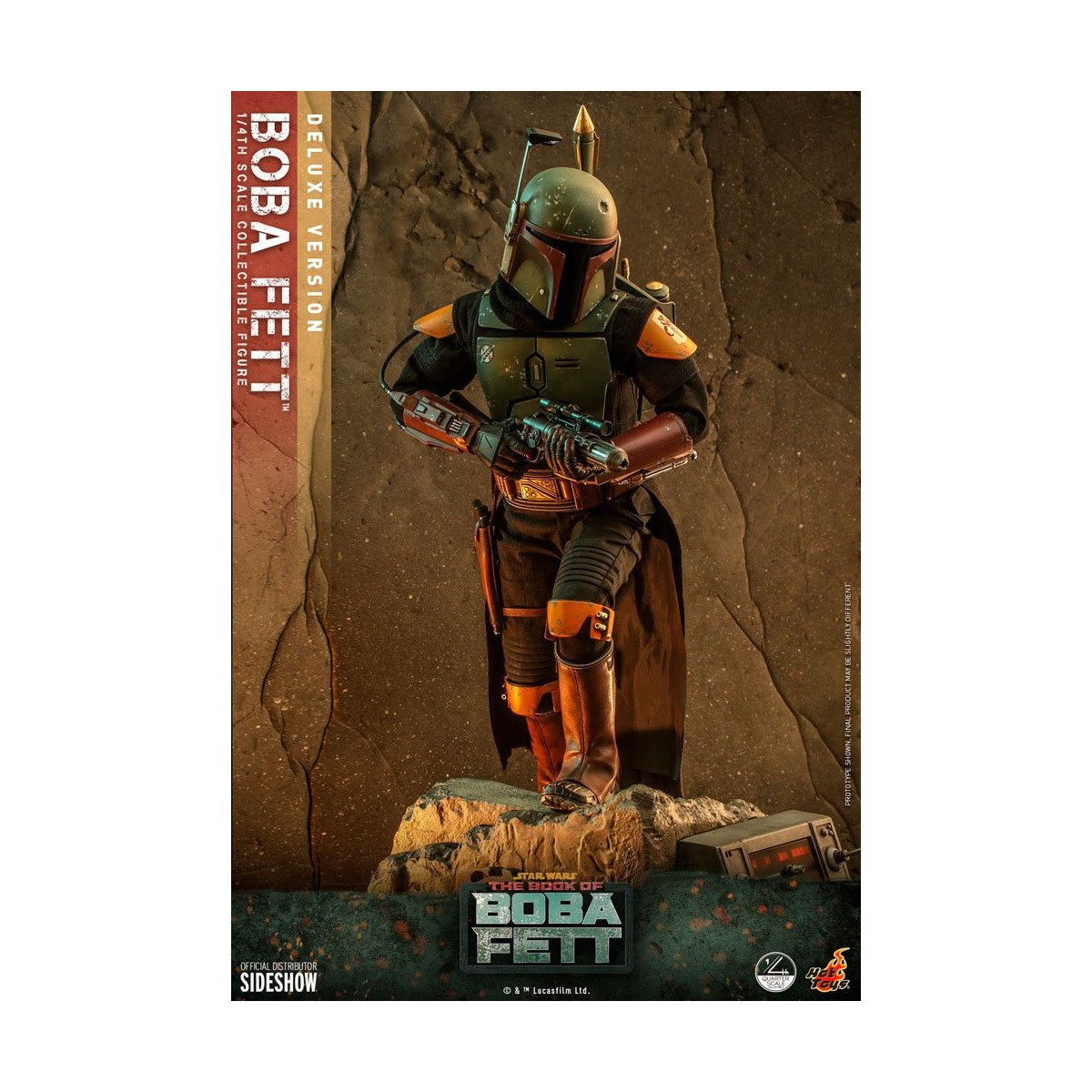 Hot Toys Star Wars - Boba Fett 1/4 Deluxe - Il libro di Boba Fett