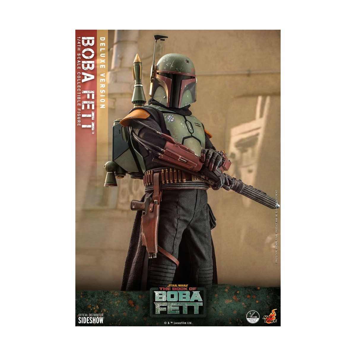 Hot Toys Star Wars - Boba Fett 1/4 Deluxe - Il libro di Boba Fett