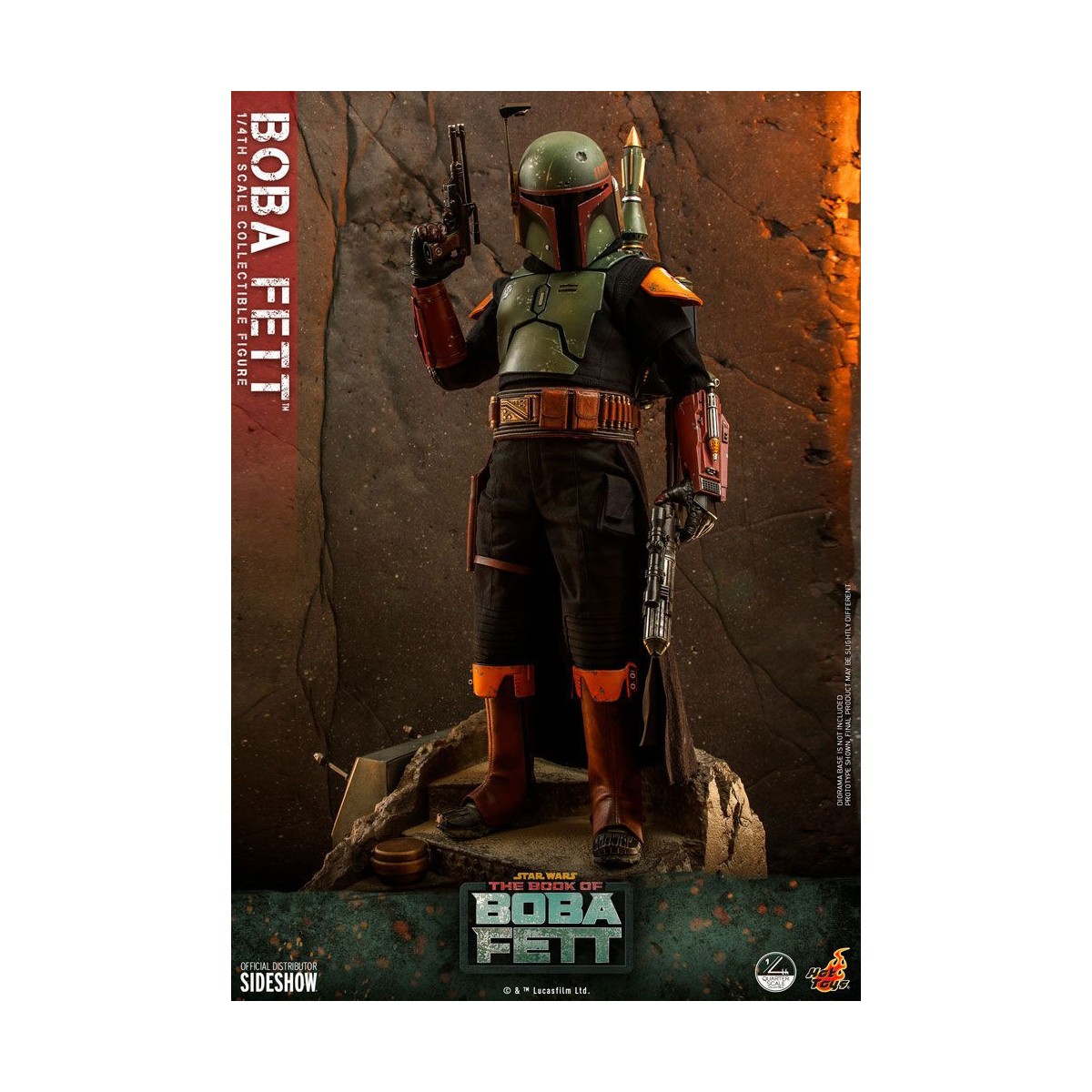 Hot Toys Star Wars - Boba Fett 1/4 - Il libro di Boba Fett